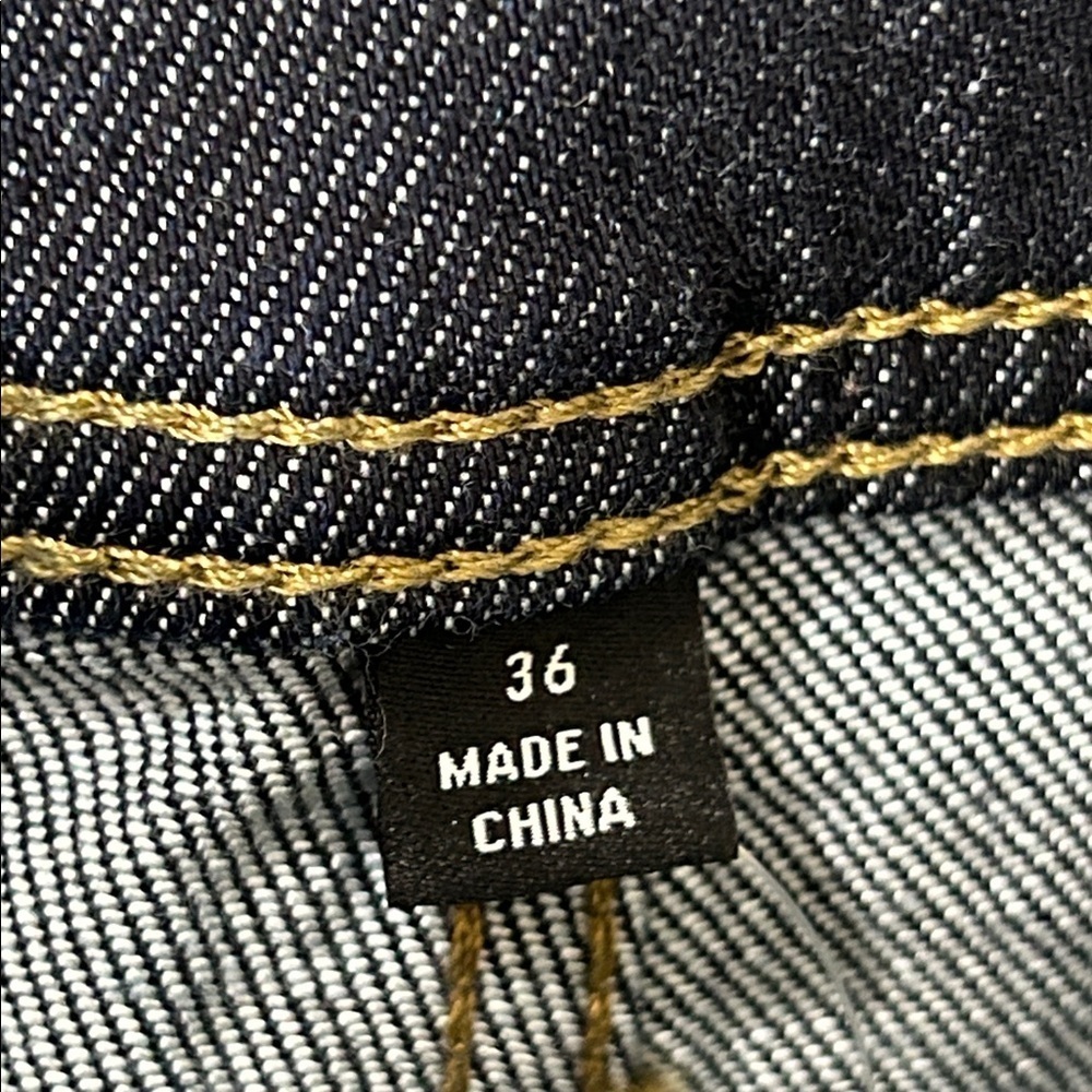 NWT J. CREW Slim-wide jean with stacked buttons Size 36 - Picture 10 of 15